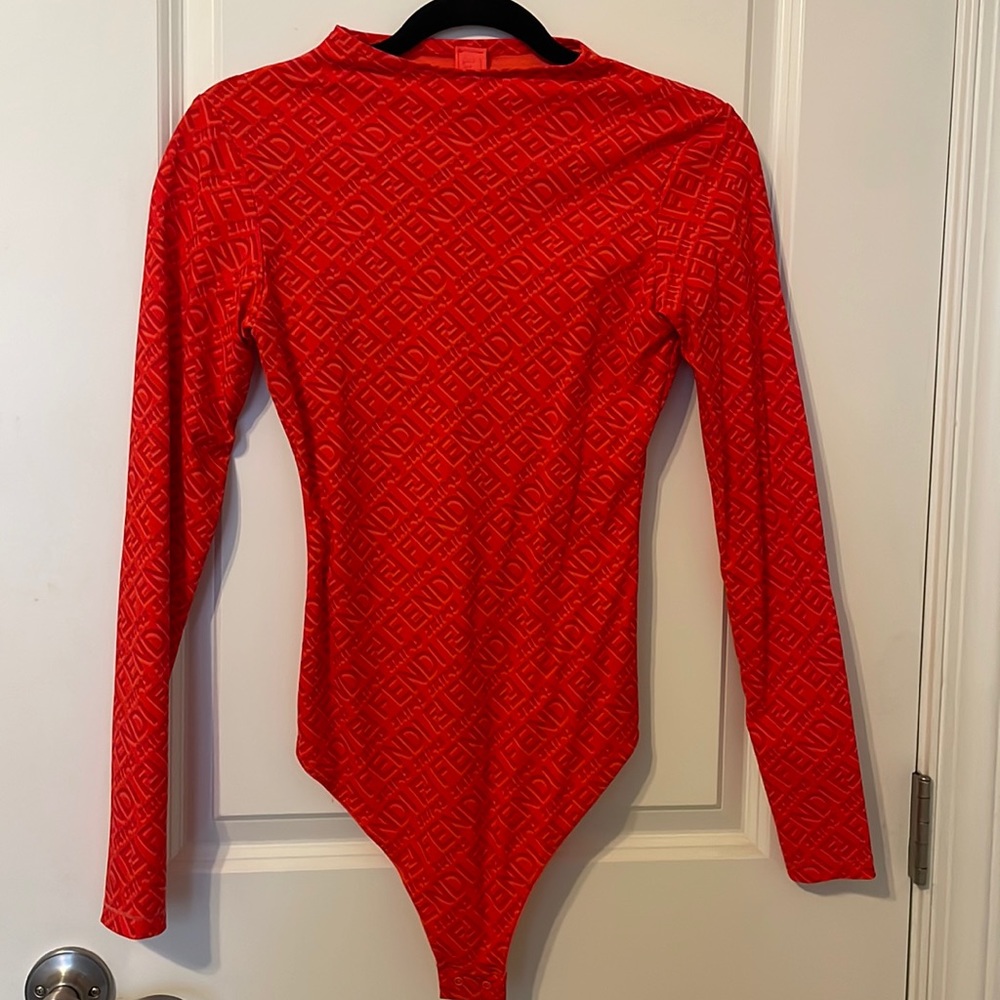 FENDIxSKIMS Georgia Mock neck long sleeve